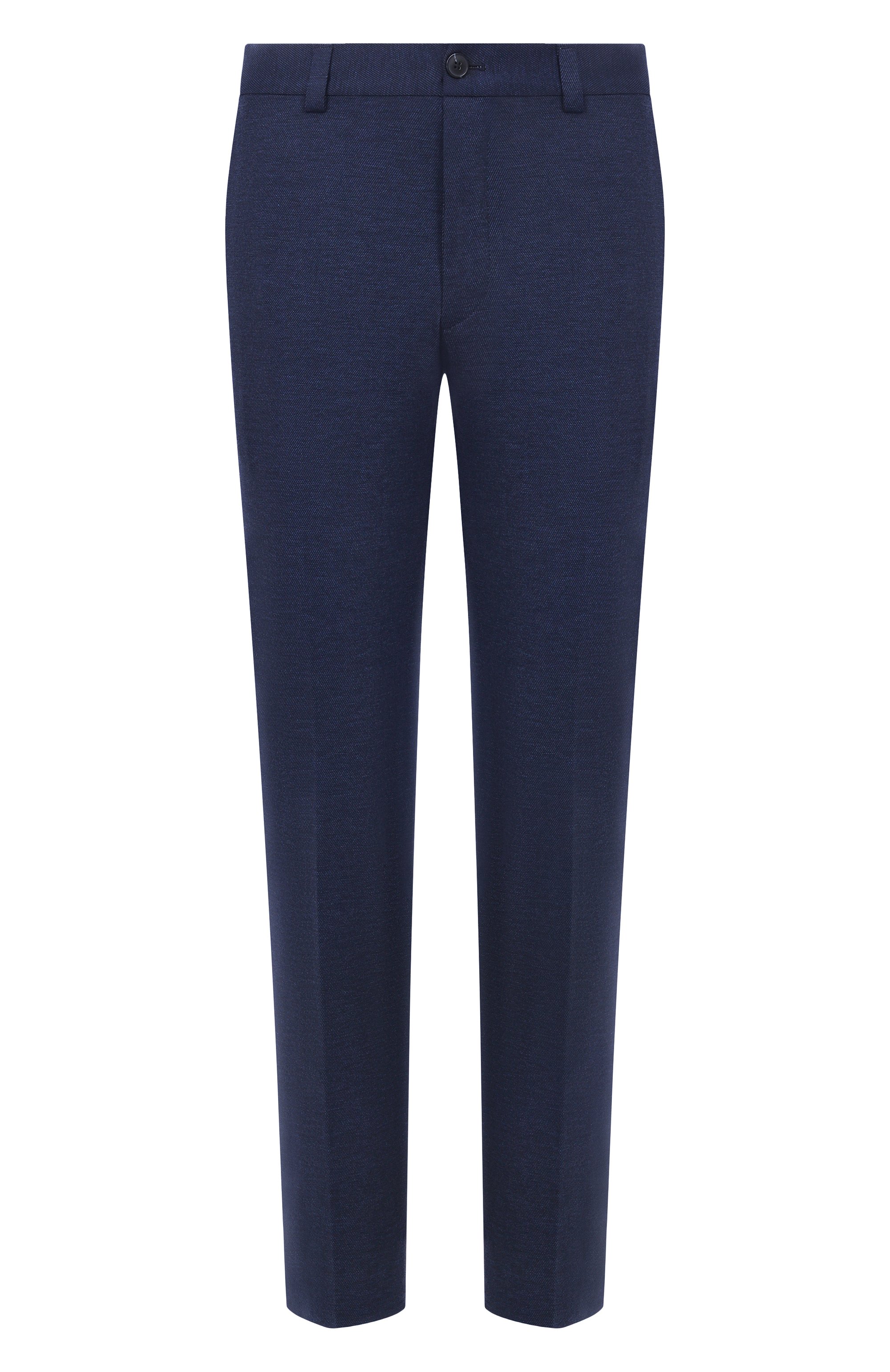 Брюки HUGO темно-синего цвета по цене 19950 руб., арт. 50544601, фото 1 Брюки HUGO, арт. 50544601, фото 1