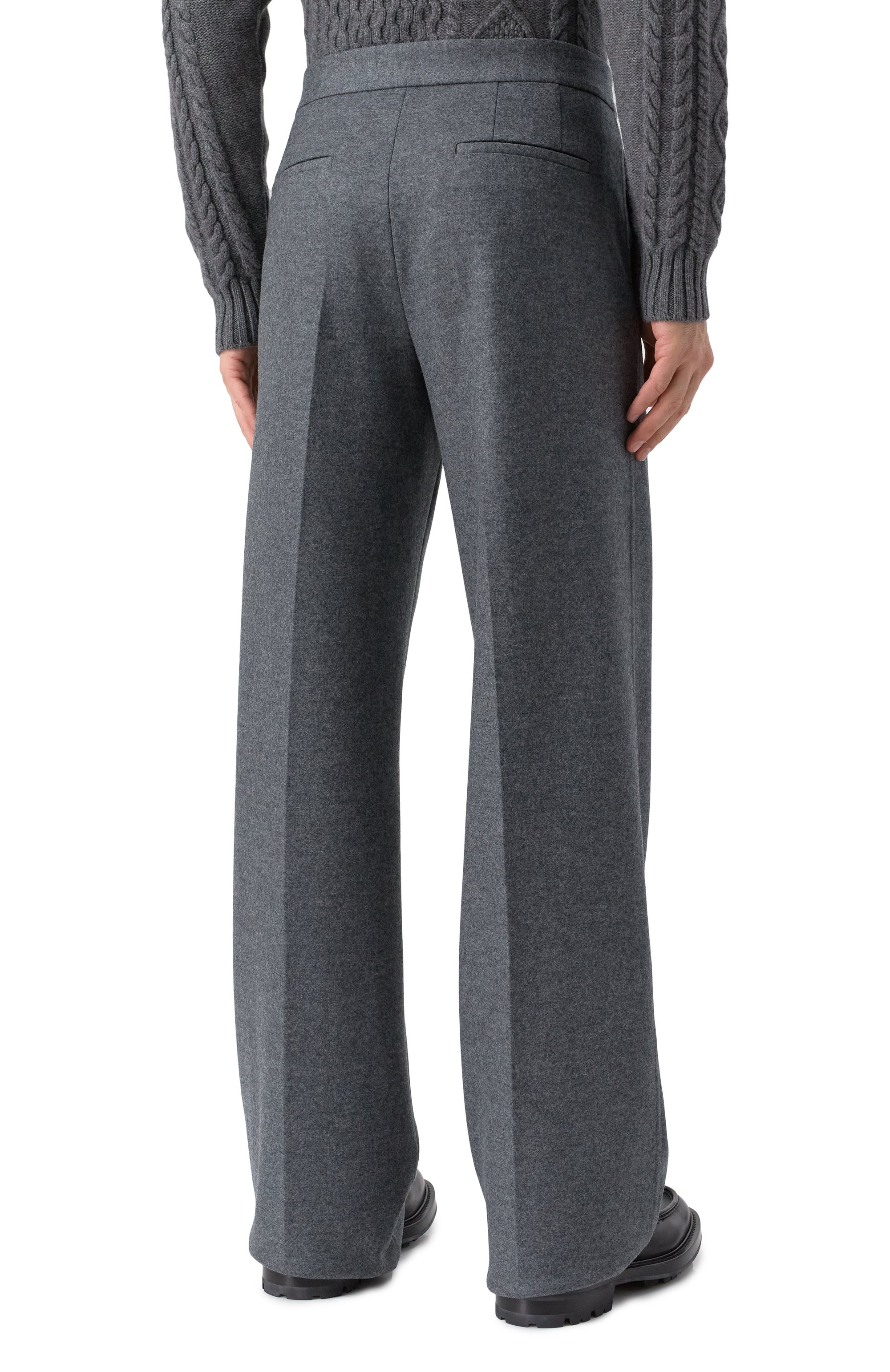 Шерстяные брюки JIL SANDER, арт. J22KA0227/J40045, фото 4