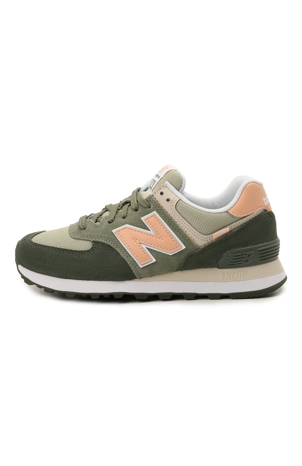 Комбинир ованные кроссовки 574 classic NEW BALANCE, арт. WL574SZ2/B, фото 3