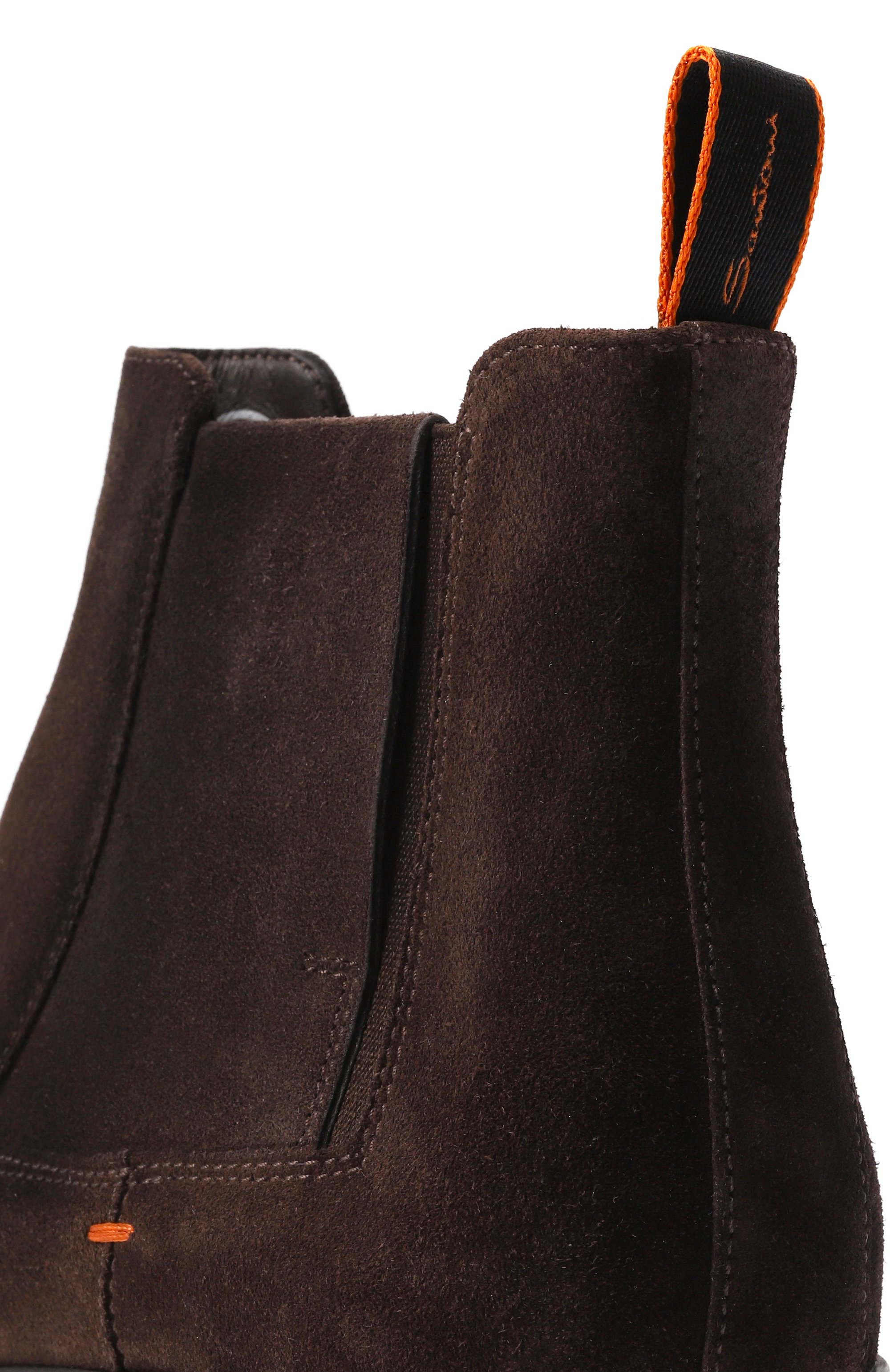 Замшевые челси easy SANTONI, арт. MGEG18937NEAXGEX, фото 7