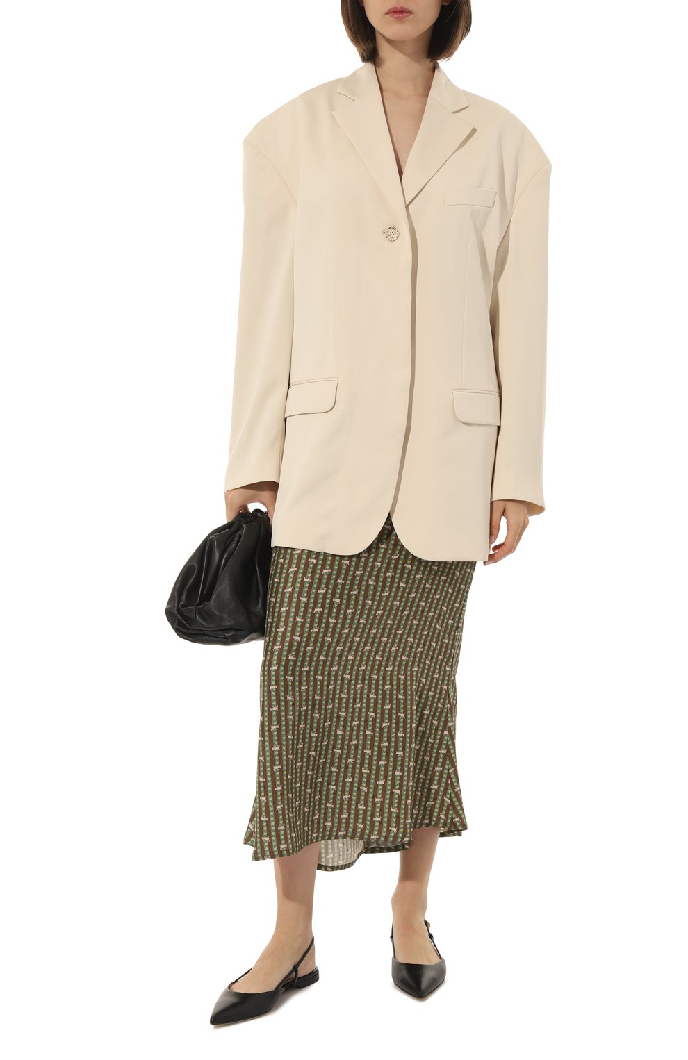 Шелковая юбка ULYANA SERGEENKO, арт. GNM003SS22Ornella 4550т2, фото 2