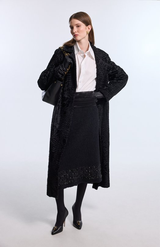 Кожаные туфли Panthea 105 Valentino 8W2S0NF8/LIR Чёрный  8W2S0NF8/LIR Фото 7