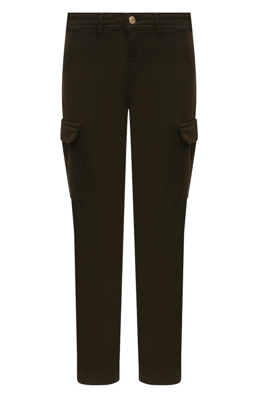 

Хлопковые брюки 7 For All Mankind, Зелёный