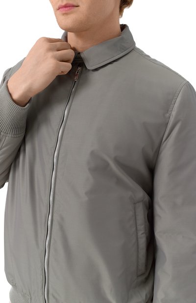 Утепленный бомбер BRUNELLO CUCINELLI, арт. MY4636377, фото 5