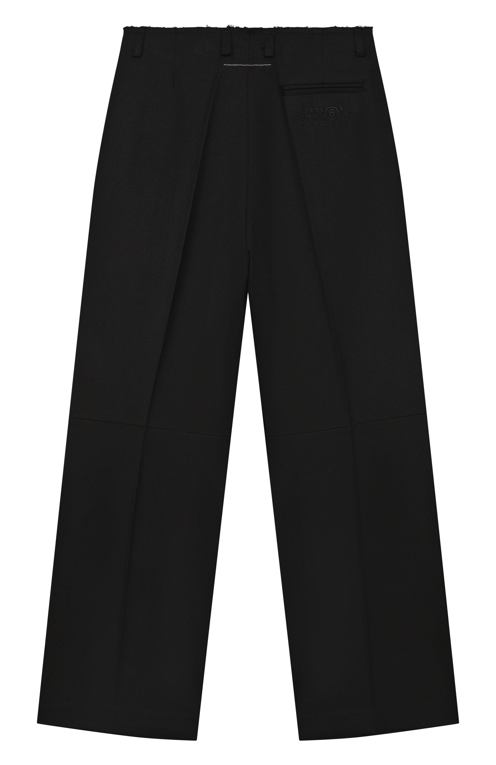 Брюки MM6 черного цвета по цене 34600 руб., арт. M60839/MM03D, фото 2 Брюки MM6, арт. M60839/MM03D, фото 2