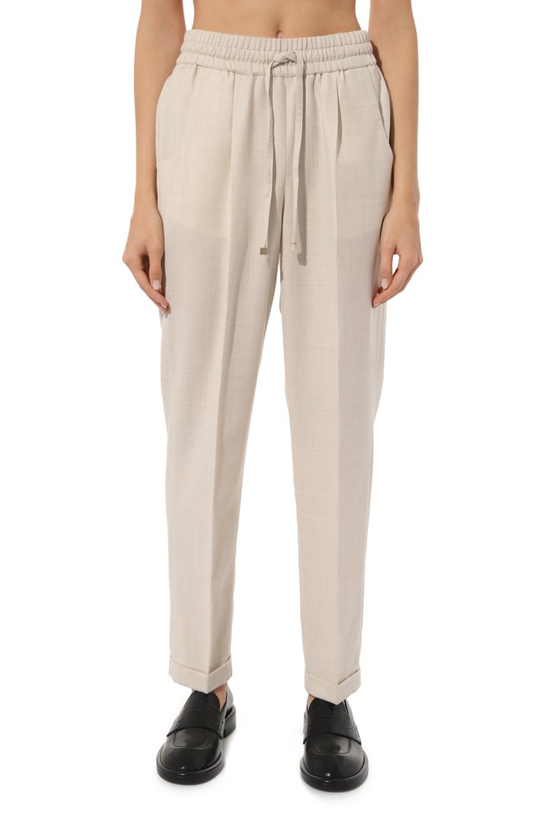 Шерстяные брюки KITON, арт. D37102K0513C, фото 3