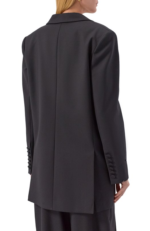Шерстяной жакет Nina Ricci 25ACVE002/WV0324 Чёрный  25ACVE002/WV0324 Фото 4