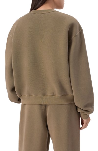 Хлопковый свитшот ALEXANDERWANG.T, арт. 4CC3241518, фото 4