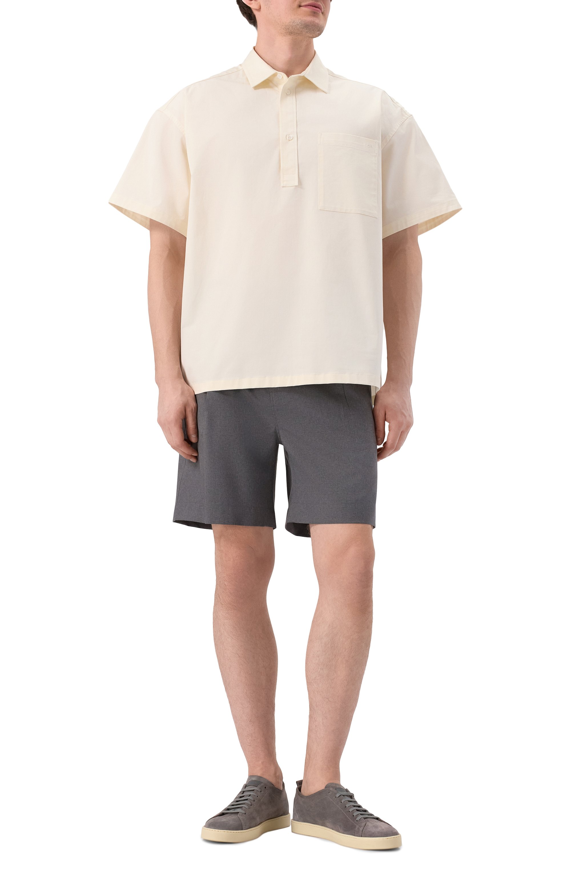 Шерстяные шорты MARNI, арт. PUMU0289A0/TW839, фото 2