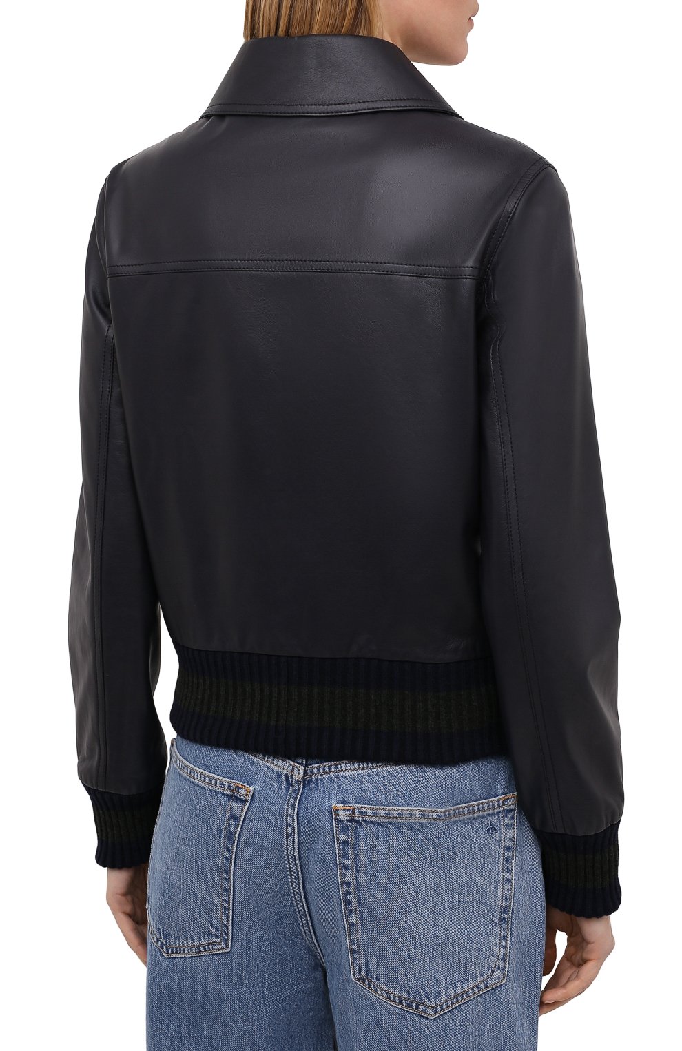 Кожаная куртка VICTORIA BECKHAM, арт. 1121LJK002339A, фото 4