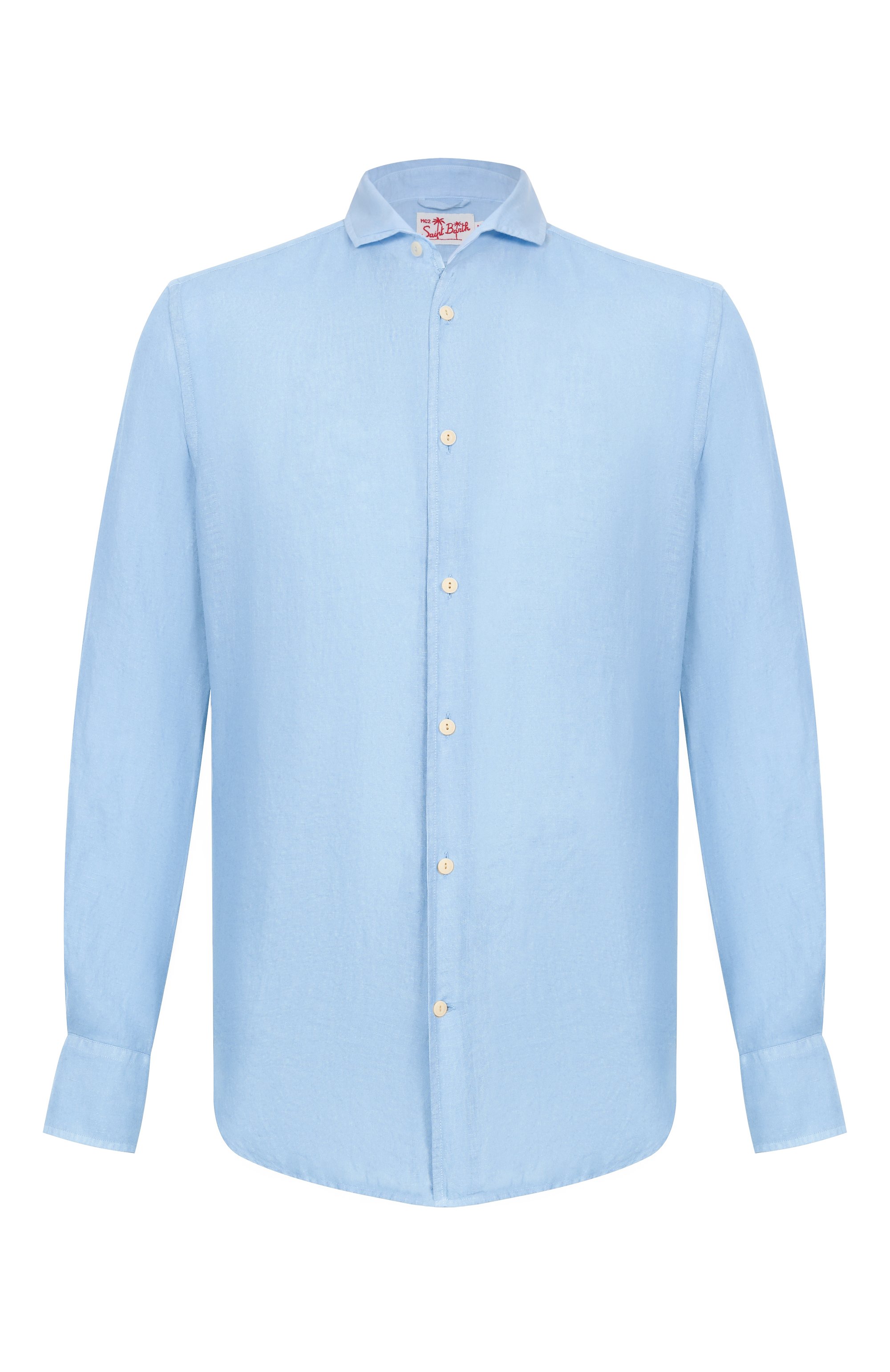 Льняная рубашка MC2 SAINT BARTH, арт. STBM CUBA/00318H, фото 1