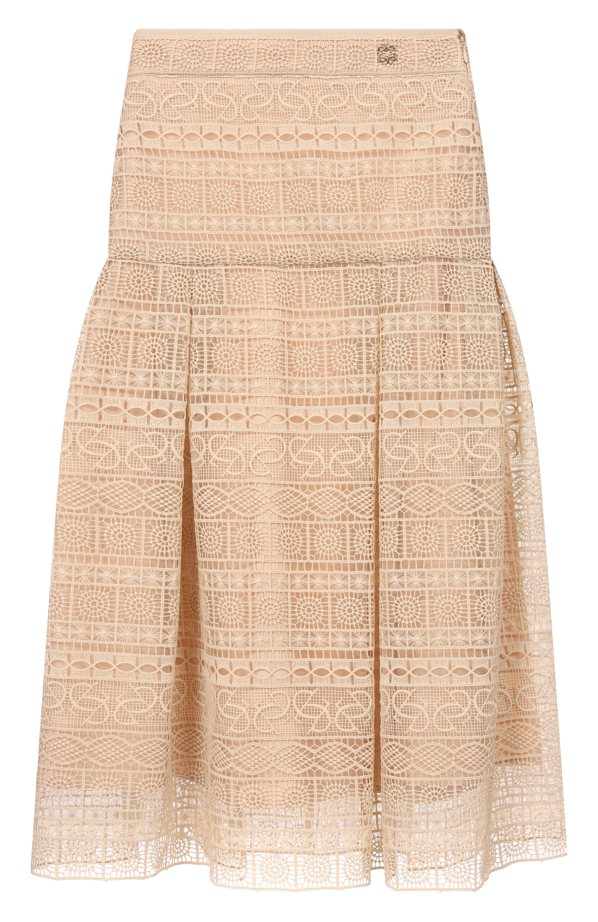 Хлопковая юбка ELIE SAAB JUNIOR, арт. EFG0037 MX/TS1124, фото 1