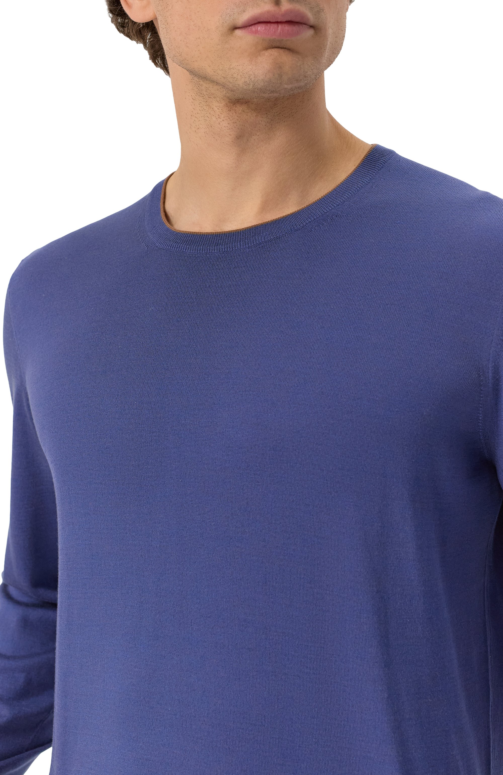 Джемпер из шелка и хлопка GRAN SASSO, арт. 43167/16290, фото 5