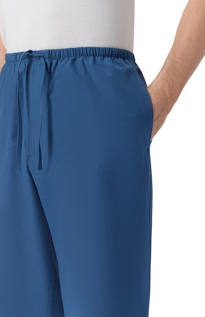 Брюки из хлопка и шелка 12 STOREEZ, арт. 137157, фото 5