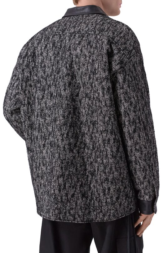 Куртка-рубашка Golden Goose Deluxe Brand GUP02345.P002097 Чёрно-белый  GUP02345.P002097 Фото 4