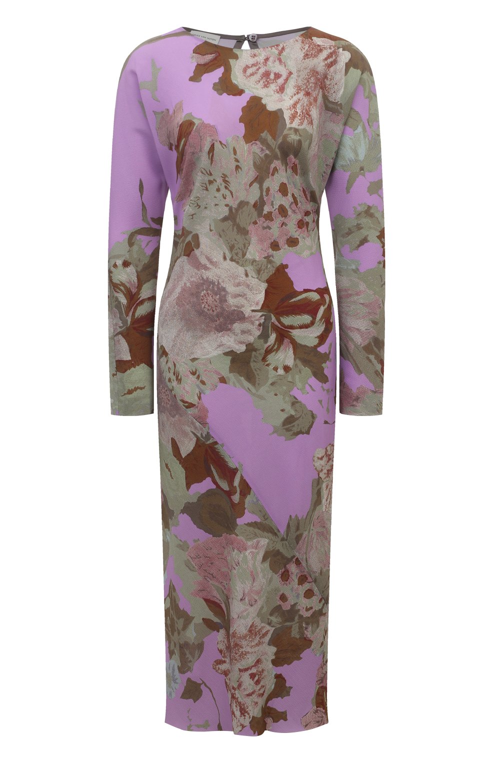 Платье DRIES VAN NOTEN сиреневого цвета по цене 108500 руб., арт. 232-011025-7011, фото 1 Платье DRIES VAN NOTEN, арт. 232-011025-7011, фото 1