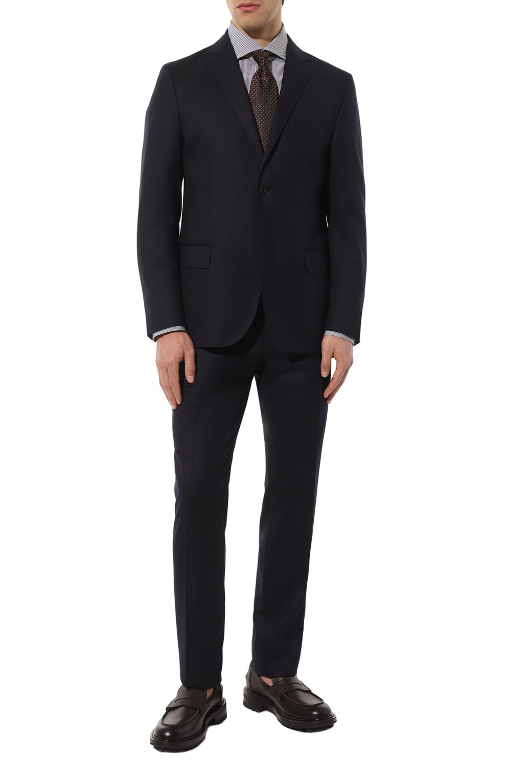 Хлопковая сорочка ZEGNA, арт. 601045A6/9MS0BA, фото 2