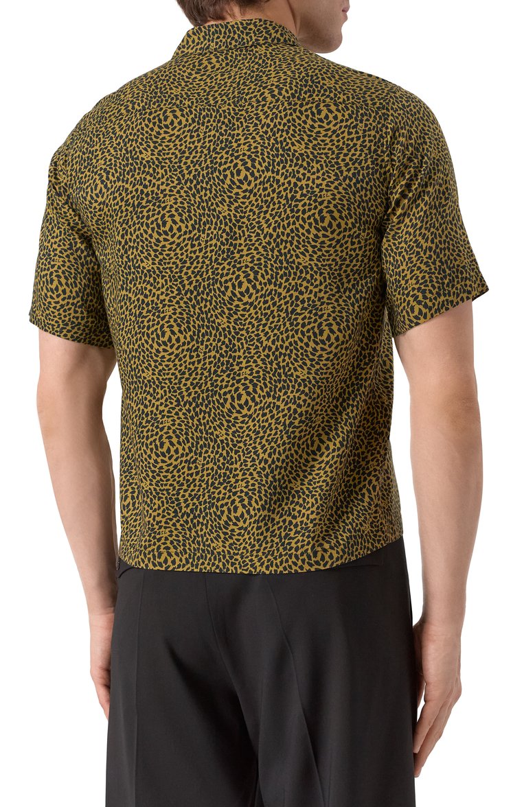 Рубашка из лиоцелла и хлопка SAINT LAURENT, арт. 638555Y04DN 2290, фото 4