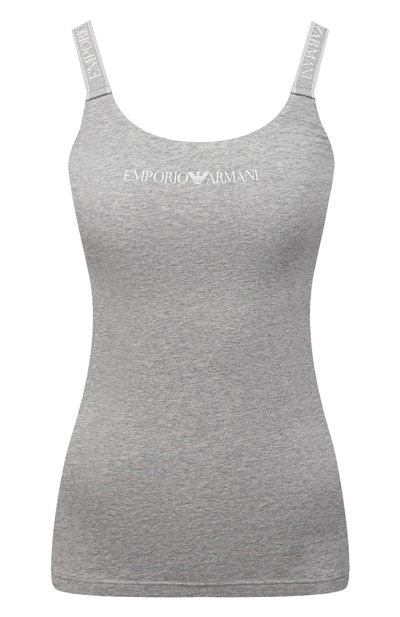 Женская хлопковая майка EMPORIO ARMANI, арт. 164237/1A227