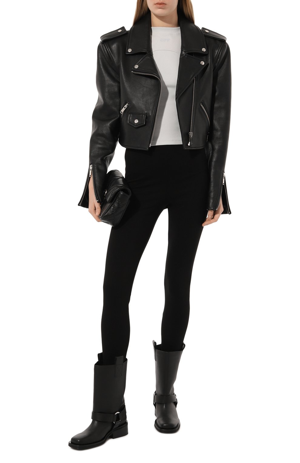 Хлопковый топ OFF-WHITE, арт. 0WAD236S24JER001, фото 2