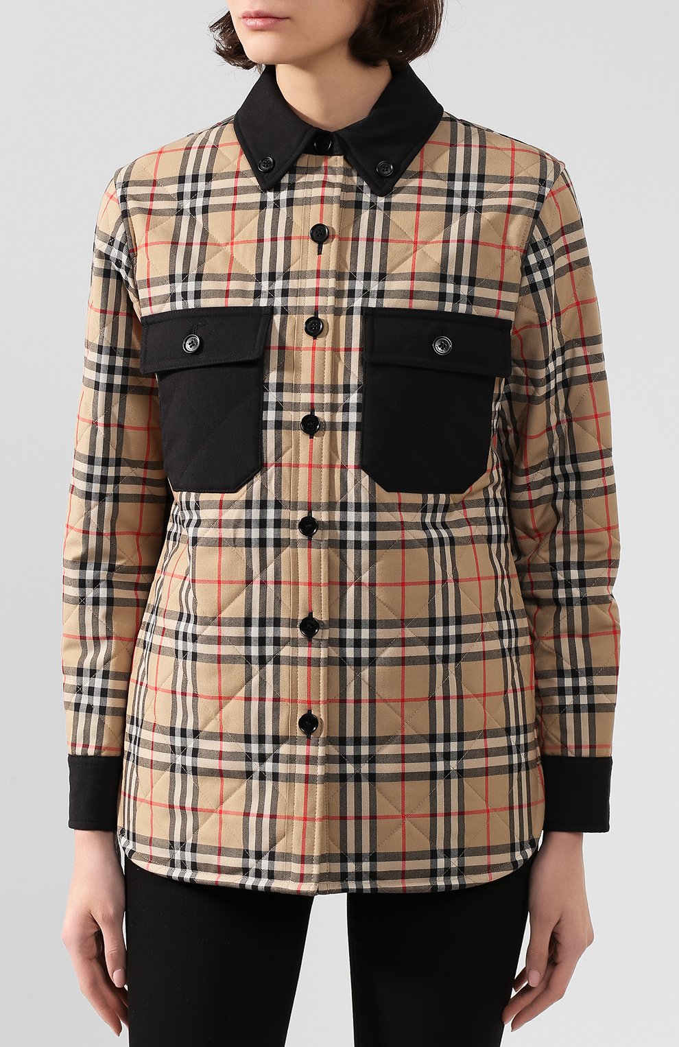 Шерстяная куртка crossford BURBERRY бежевого цвета по цене 99500 руб., арт. 8020383, фото 3 Шерстяная куртка crossford BURBERRY, арт. 8020383, фото 3