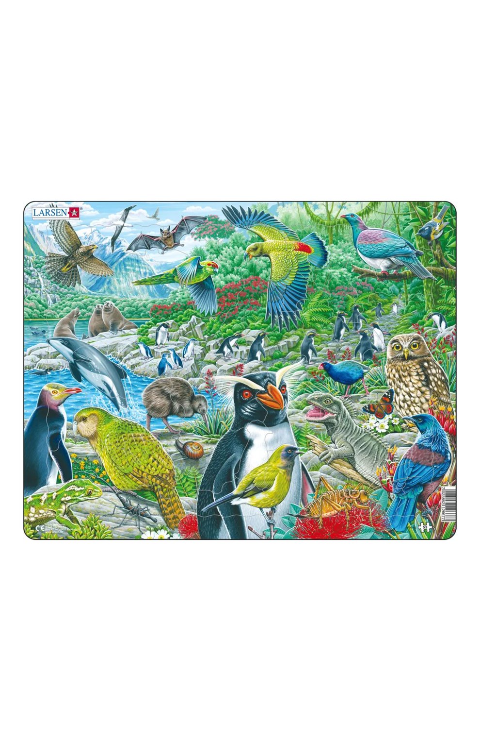 Пазл животные новой зеландии LARSEN, арт. FH44, фото 1