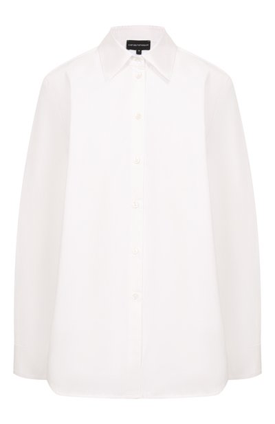 Женская хлопковая рубашка EMPORIO ARMANI, арт. EW002666/AF12441