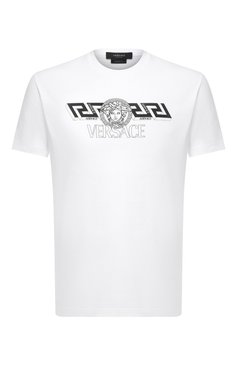 Хлопковая футболка VERSACE, арт. 1003906/1A02800, фото 1