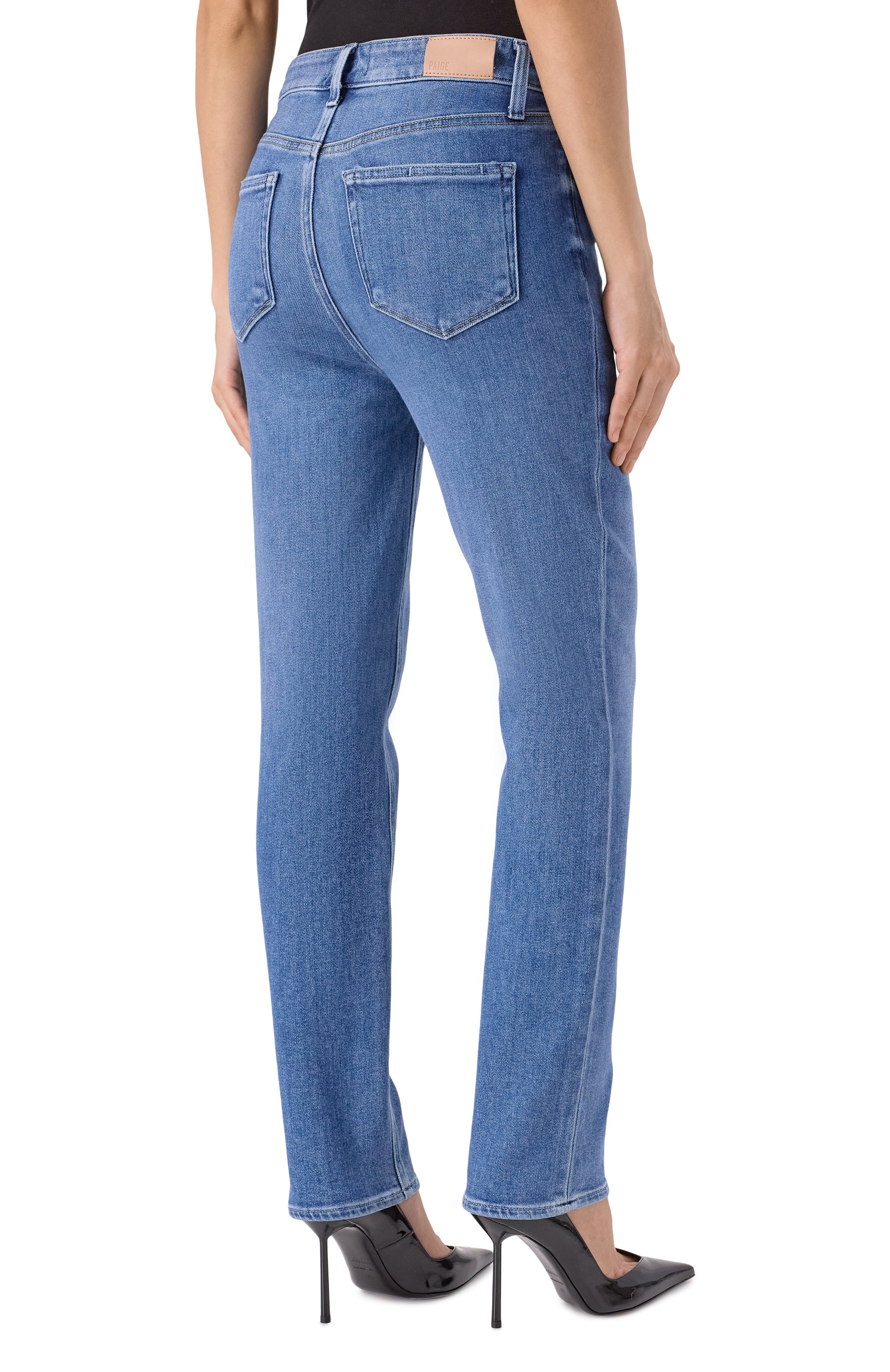 Джинсы gemma PAIGE голубого цвета по цене 39100 руб., арт. 8607E77-C612, фото 4 Джинсы gemma PAIGE, арт. 8607E77-C612, фото 4