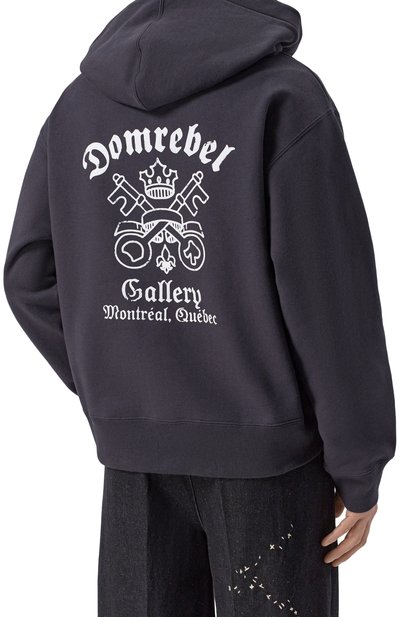 Хлопковая толстовка DOMREBEL, арт. M KEYS/ZIP H00DIE, фото 4