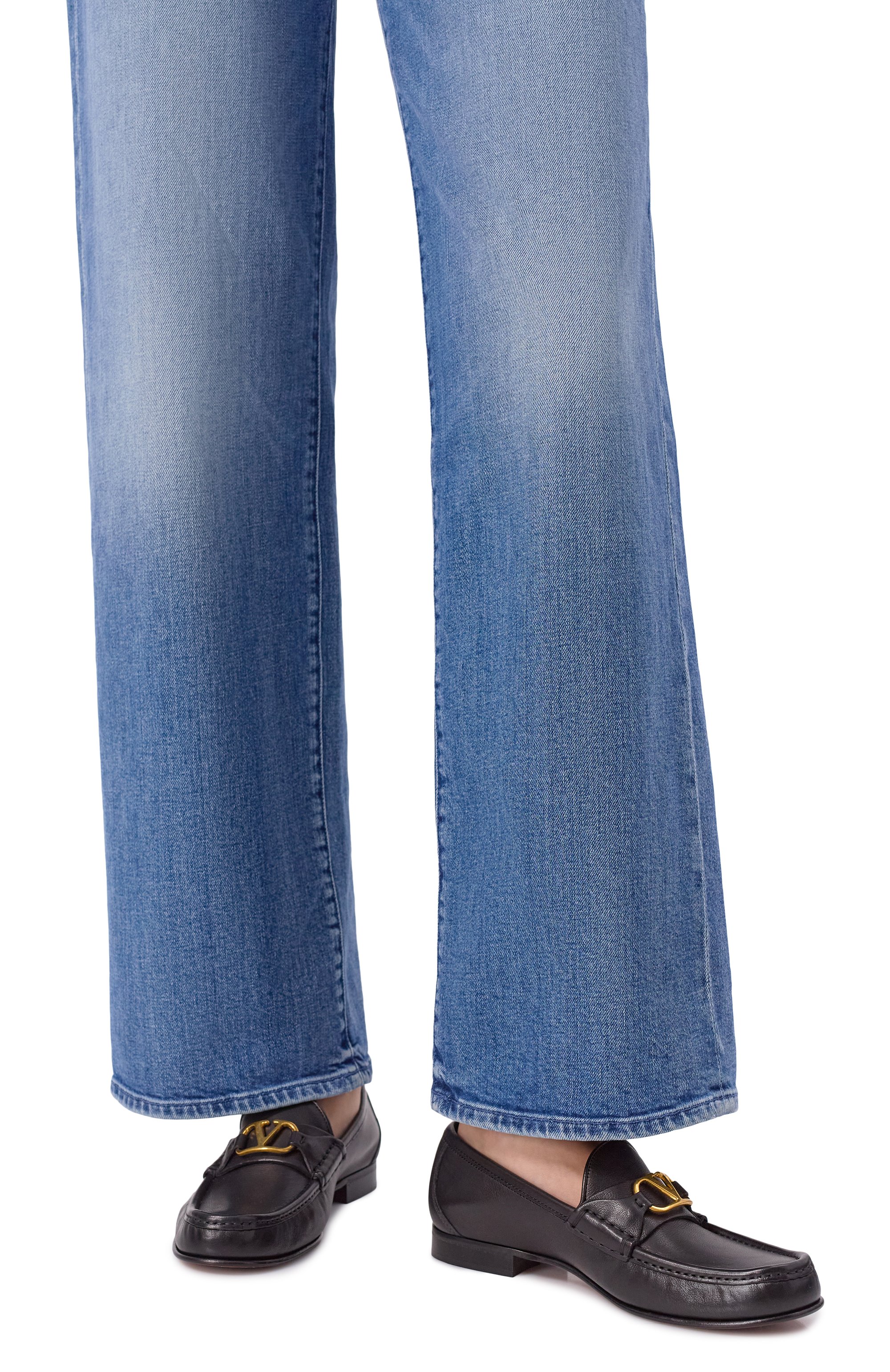 Кожаные лоферы vlogo signature VALENTINO, арт. 7W2S0LM0/EWV, фото 2