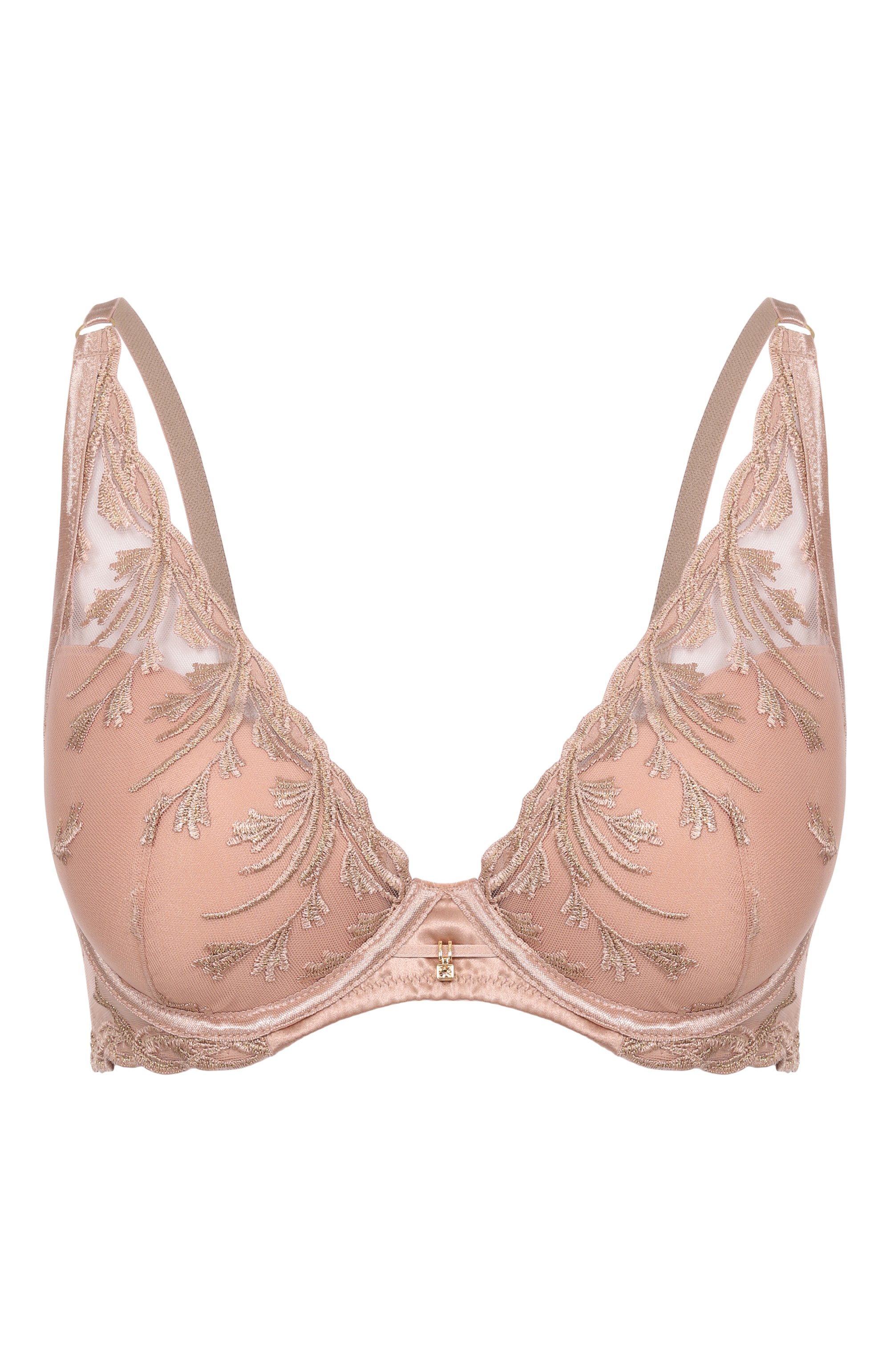 Бюстгальтер AUBADE бежевого цвета по цене 26220 руб., арт. 6DN81, фото 1 Бюстгальтер AUBADE, арт. 6DN81, фото 1