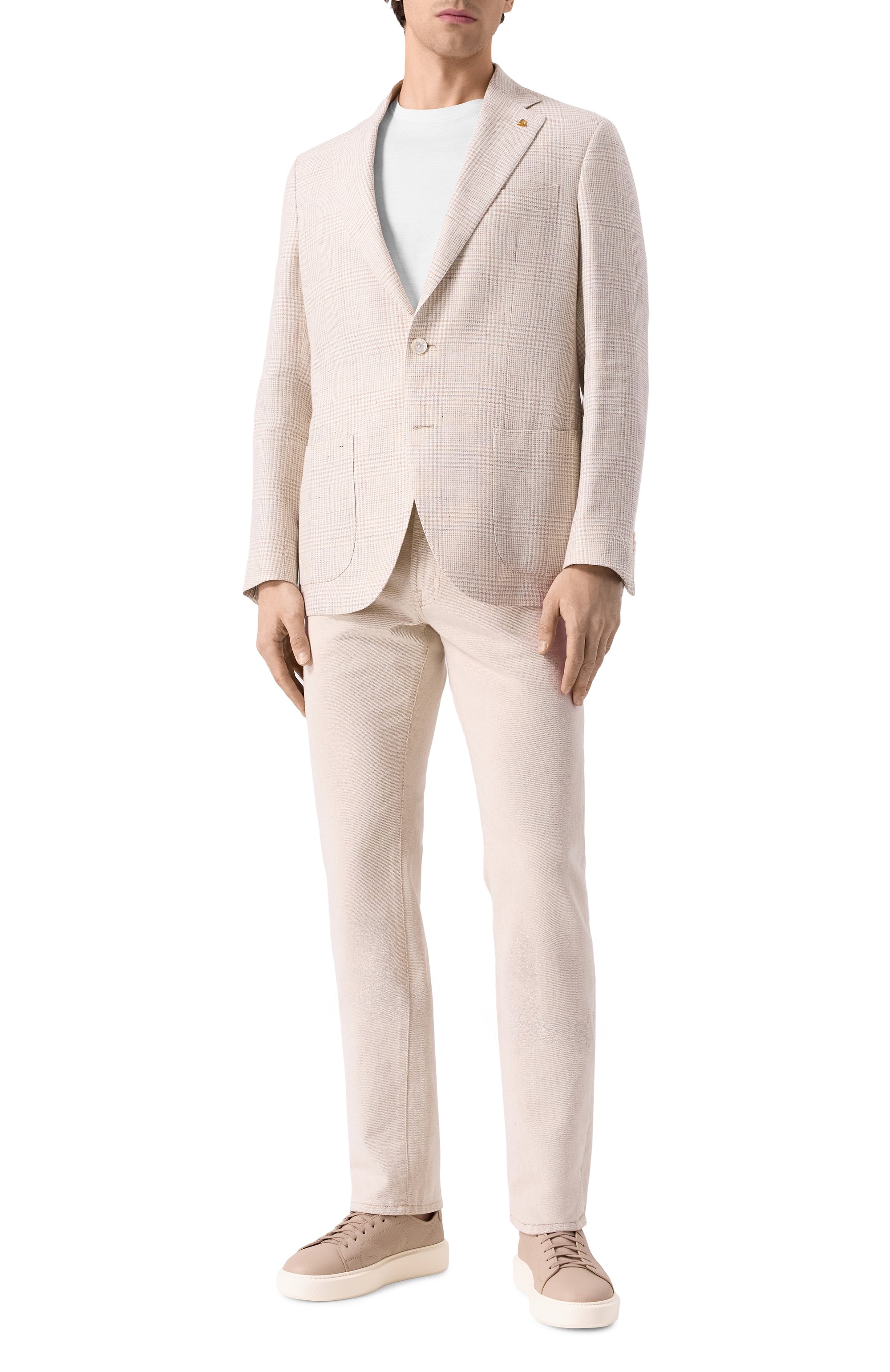 Пиджак изо льна и шерсти SARTORIA LATORRE, арт. EF74/QH0303, фото 3