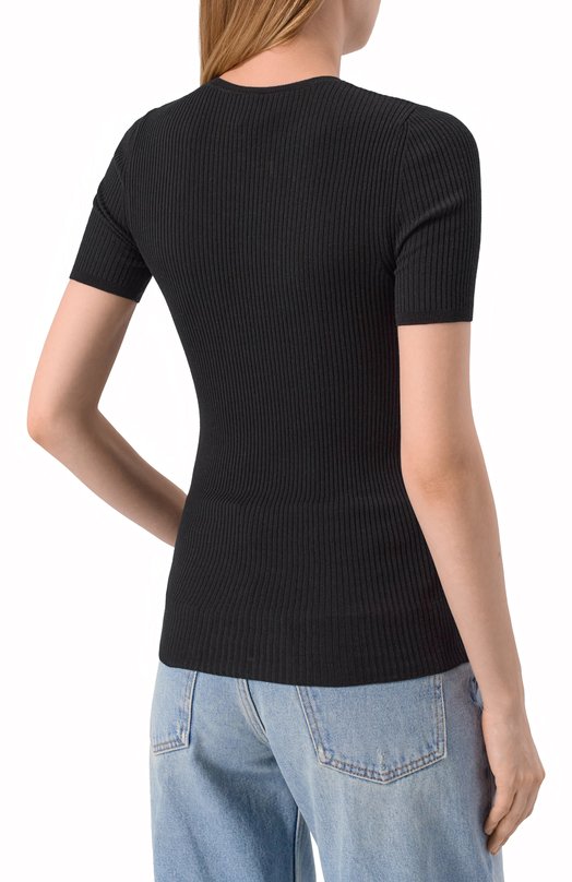 Шерстяной топ Petar Petrov F24K31 Чёрный  F24K31 Фото 4