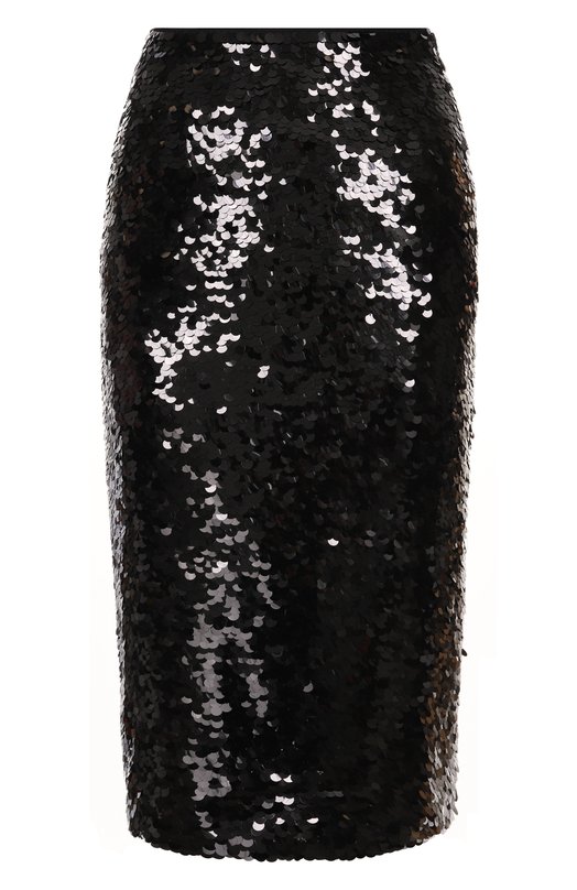 Юбка с отделкой пайетками MVST C031/4840 Чёрный C031/4840