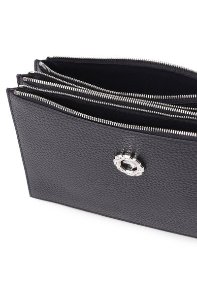 Борсетка STEFANO RICCI темно-синего цвета по цене 189500 руб., арт. PP446G9P/VD, фото 5 Борсетка STEFANO RICCI, арт. PP446G9P/VD, фото 5