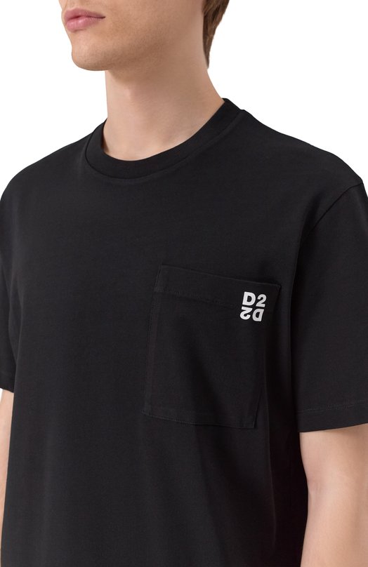 Комплект из двух футболок Dsquared2 S74GD1475/D20033 Чёрно-белый  S74GD1475/D20033 Фото 8