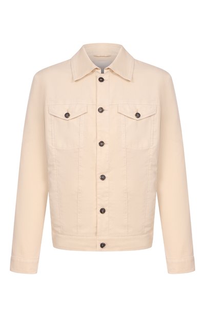 Мужская куртка из хлопка и шелка MVST, арт. M26.CSM.J402/TFANT