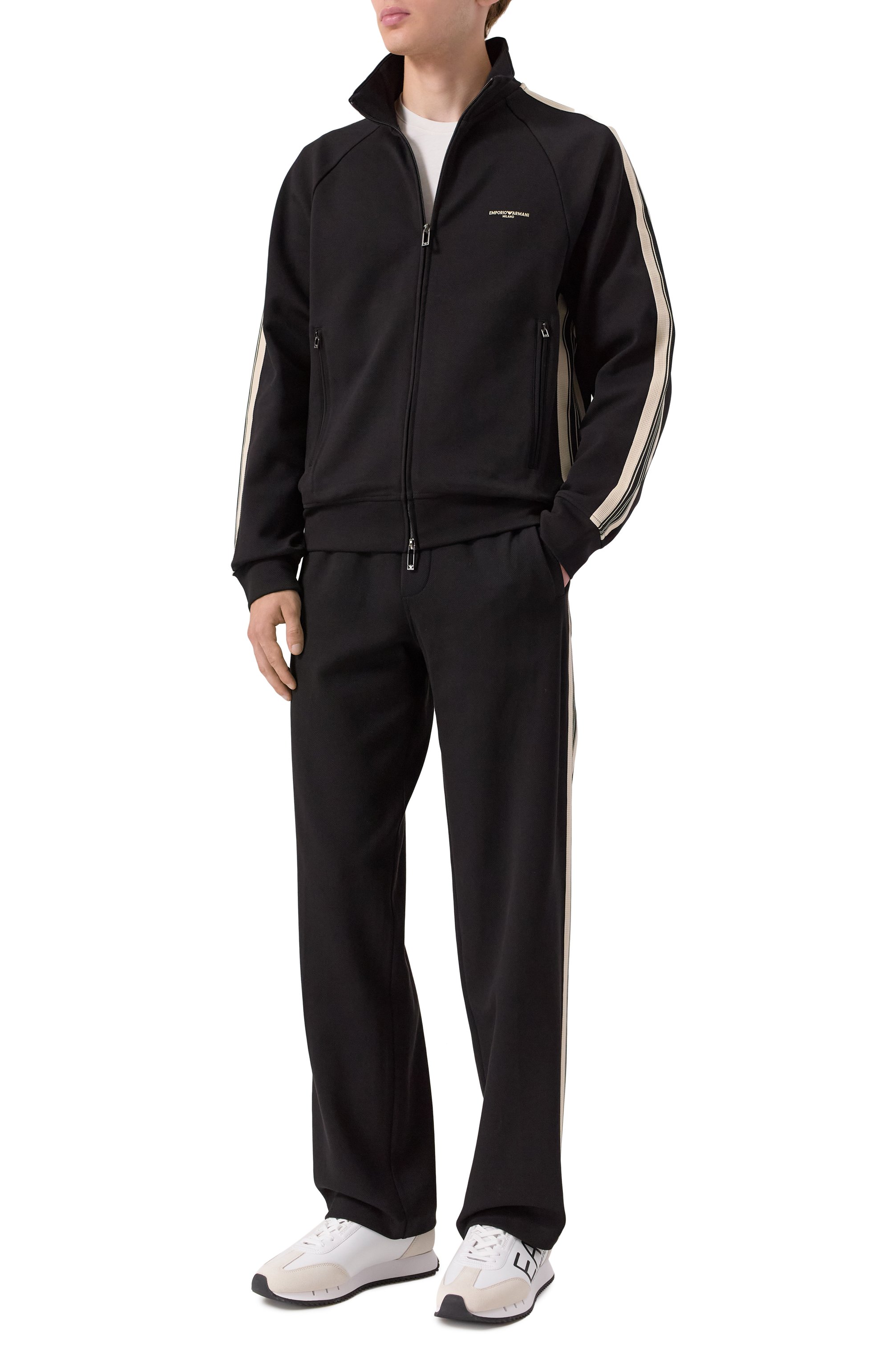 Комбинированные кроссовки EA7, арт. 7X000541/AF18609, фото 2