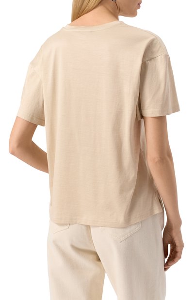 Футболка из шелка и хлопка KITON, арт. D59420K0925F06, фото 4