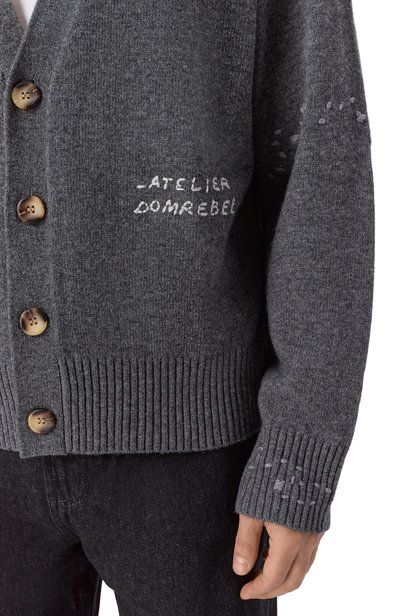 Шерстяной кардиган DOMREBEL, арт. M RENEGADE/KNIT CARDIGAN, фото 5