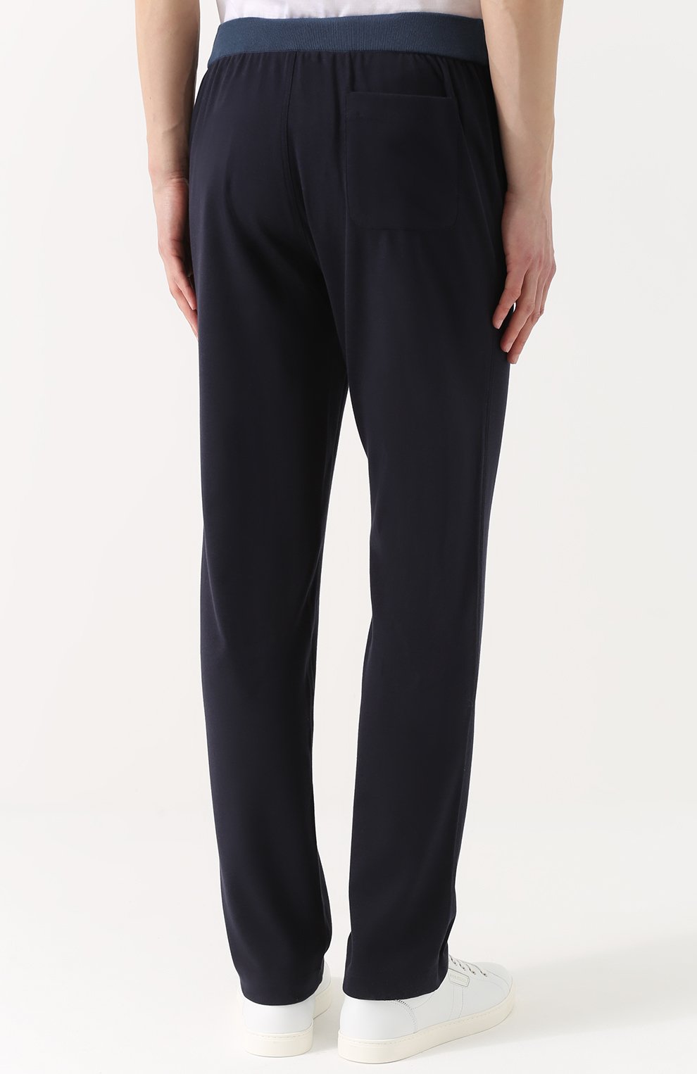 Хлопковые спортивные брюки прямого кроя BRIONI, арт. UJ4D/P3607, фото 4