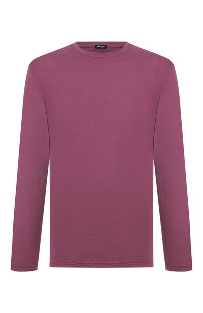 Мужская лонгслив из хлопка и кашемира KITON, арт. UMK073510