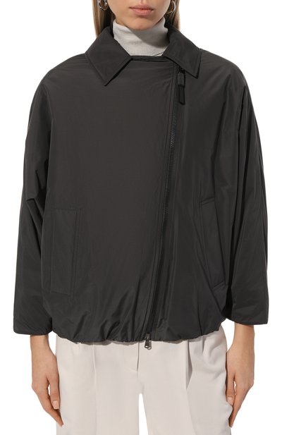 Куртка BRUNELLO CUCINELLI темно-серого цвета по цене 429500 руб., арт. MB5747870P, фото 3 Куртка BRUNELLO CUCINELLI, арт. MB5747870P, фото 3