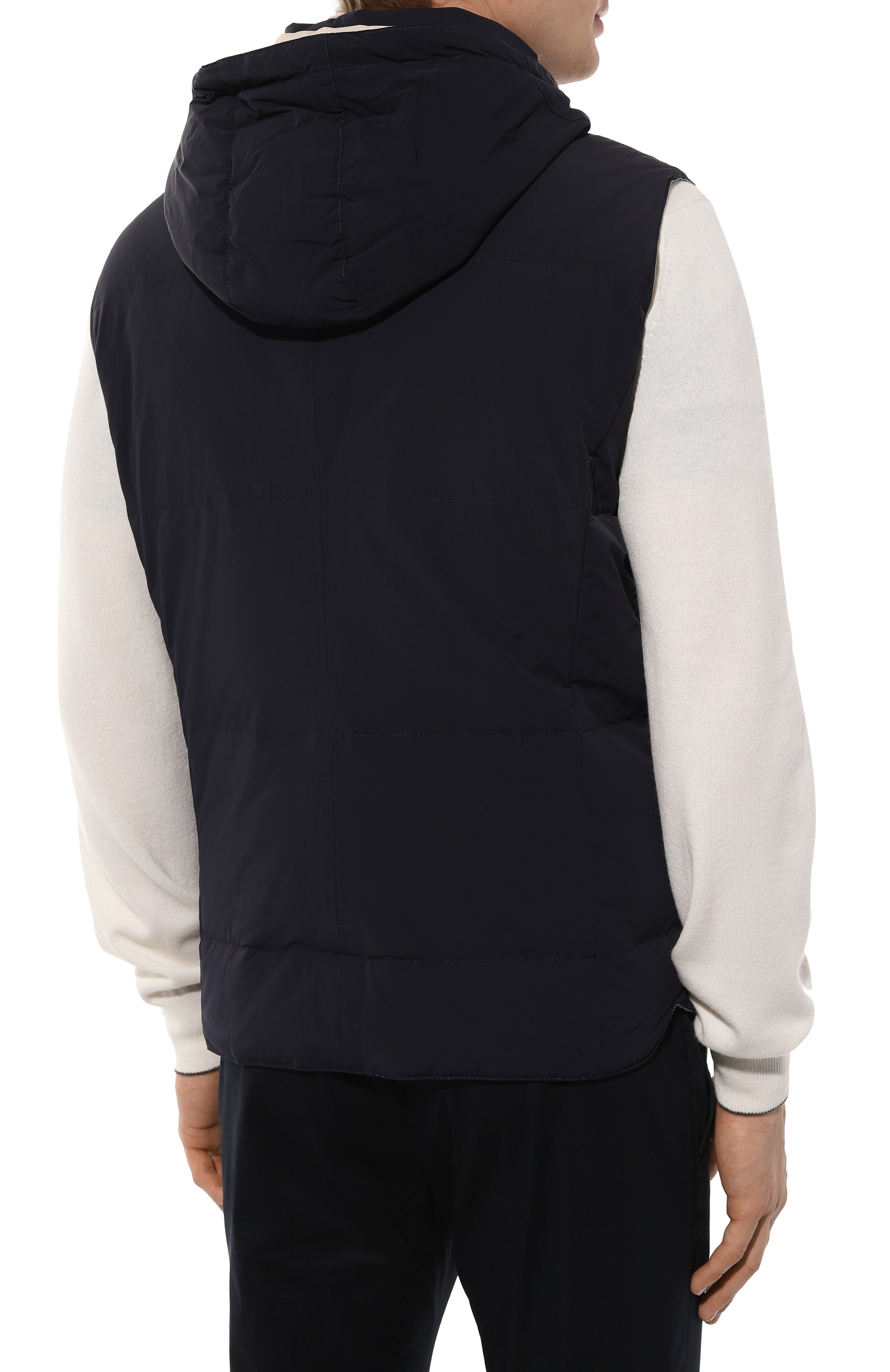 Пуховый жилет BRUNELLO CUCINELLI, арт. MM4031716, фото 7