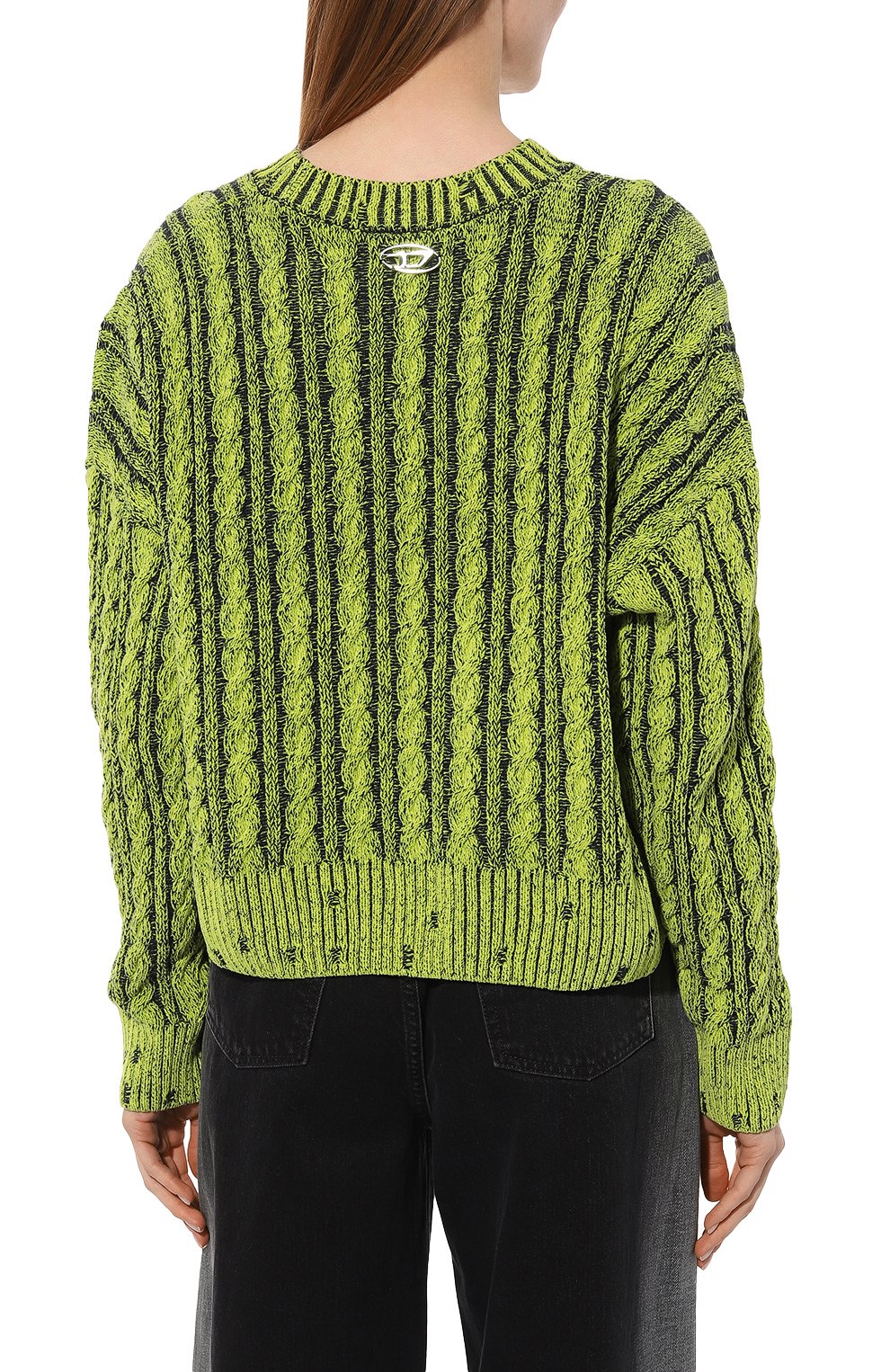 Хлопковый свитер DIESEL, арт. A11171/0GEAZ, фото 4