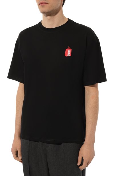 Хлопковая футболка DIESEL, арт. A12277/0KKAJ, фото 3