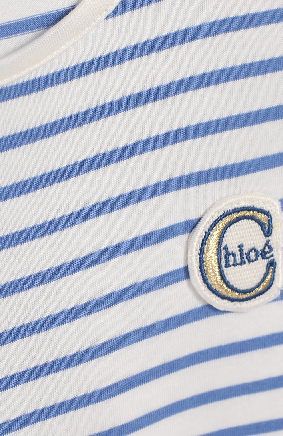 Хлопковое мини-платье CHLOÉ, арт. C12718/2A-5A, фото 3