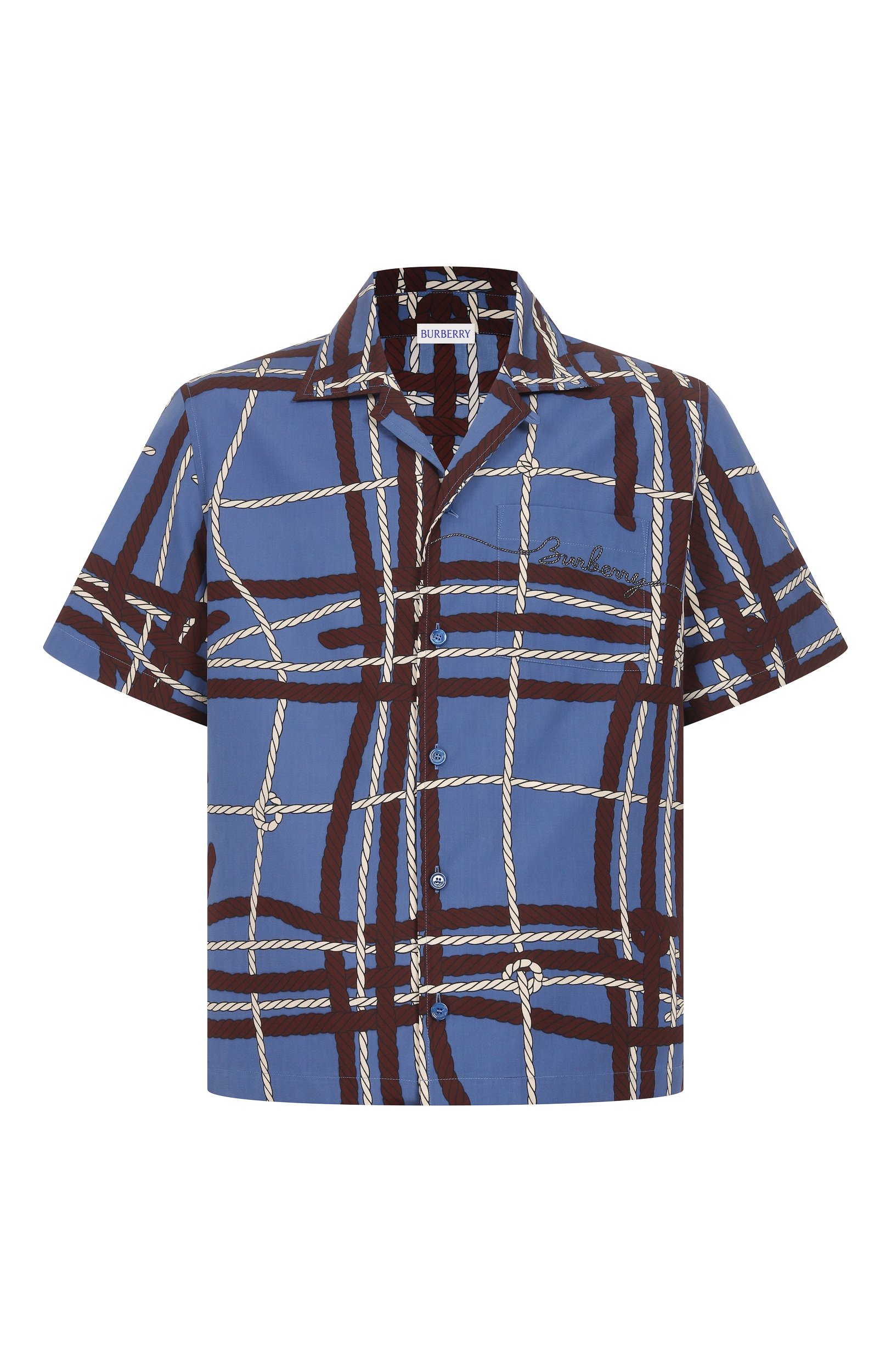 Хлопковая рубаш ка BURBERRY, арт. 8127735, фото 1
