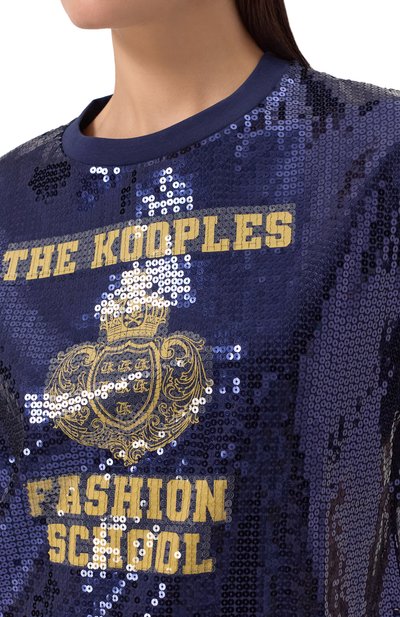 Футболка с отделкой пайетками THE KOOPLES, арт. FTSC30005K, фото 5